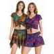 tie dye pull string top